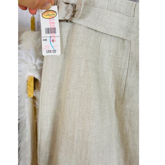 Sara Morgan Women's Size L Navy & White Eyelet Print Button Up Blouse #0337 - Picture 7 of 12